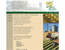 Tablet Screenshot of grains.co.za