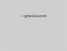 Tablet Screenshot of grains.com